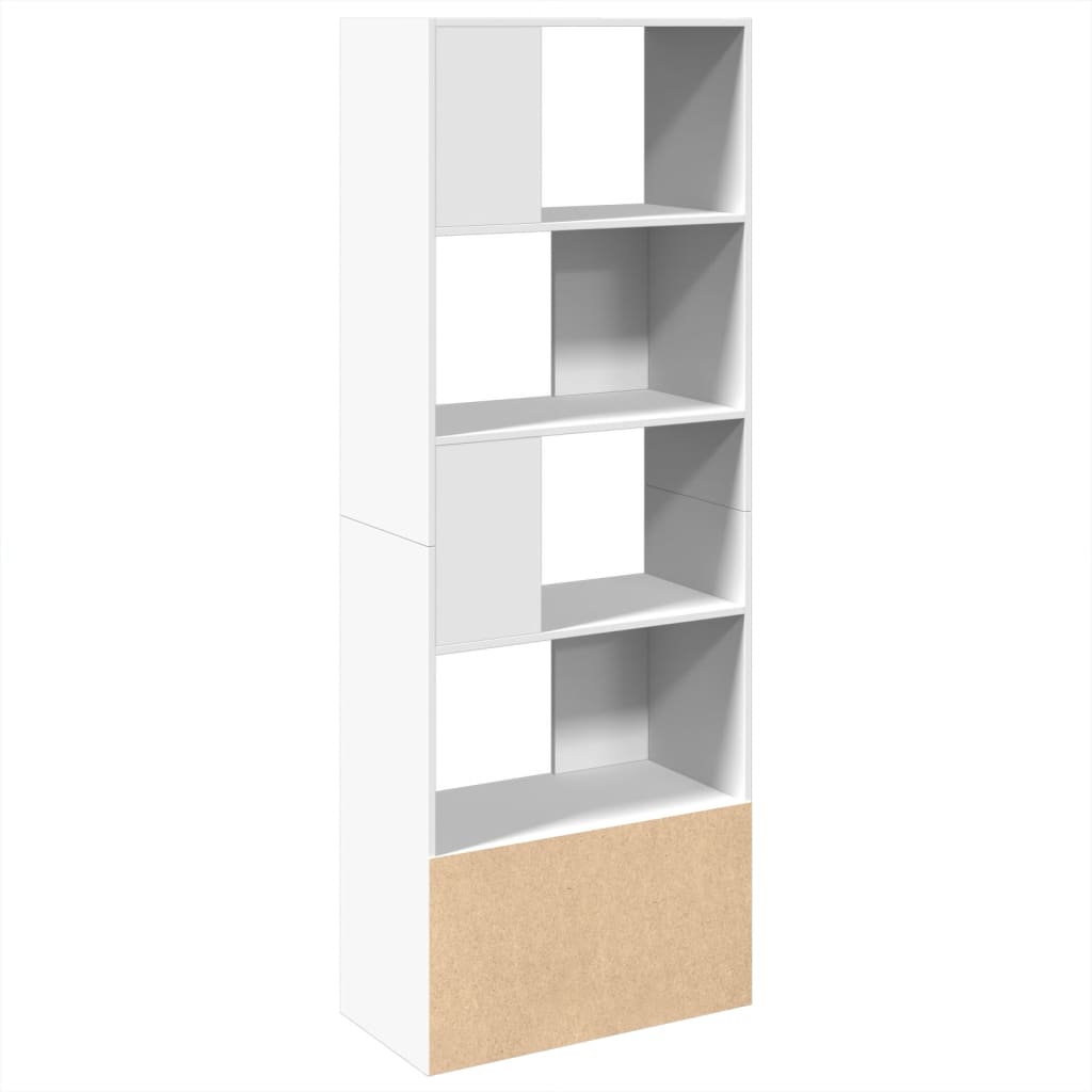 Bibliothèque blanc 70x36x189 cm bois d'ingénierie - XIOS