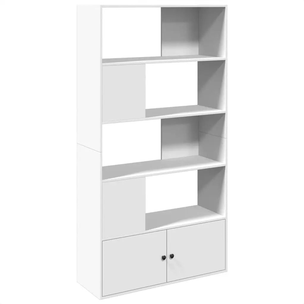 Bibliothèque blanc 100x36x189 cm bois d’ingénierie - XIOS