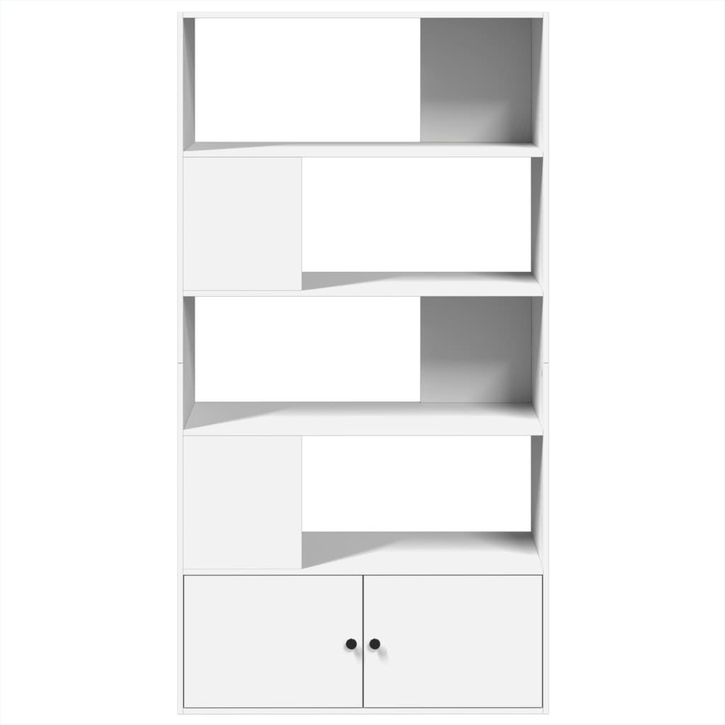 Bibliothèque blanc 100x36x189 cm bois d'ingénierie - XIOS