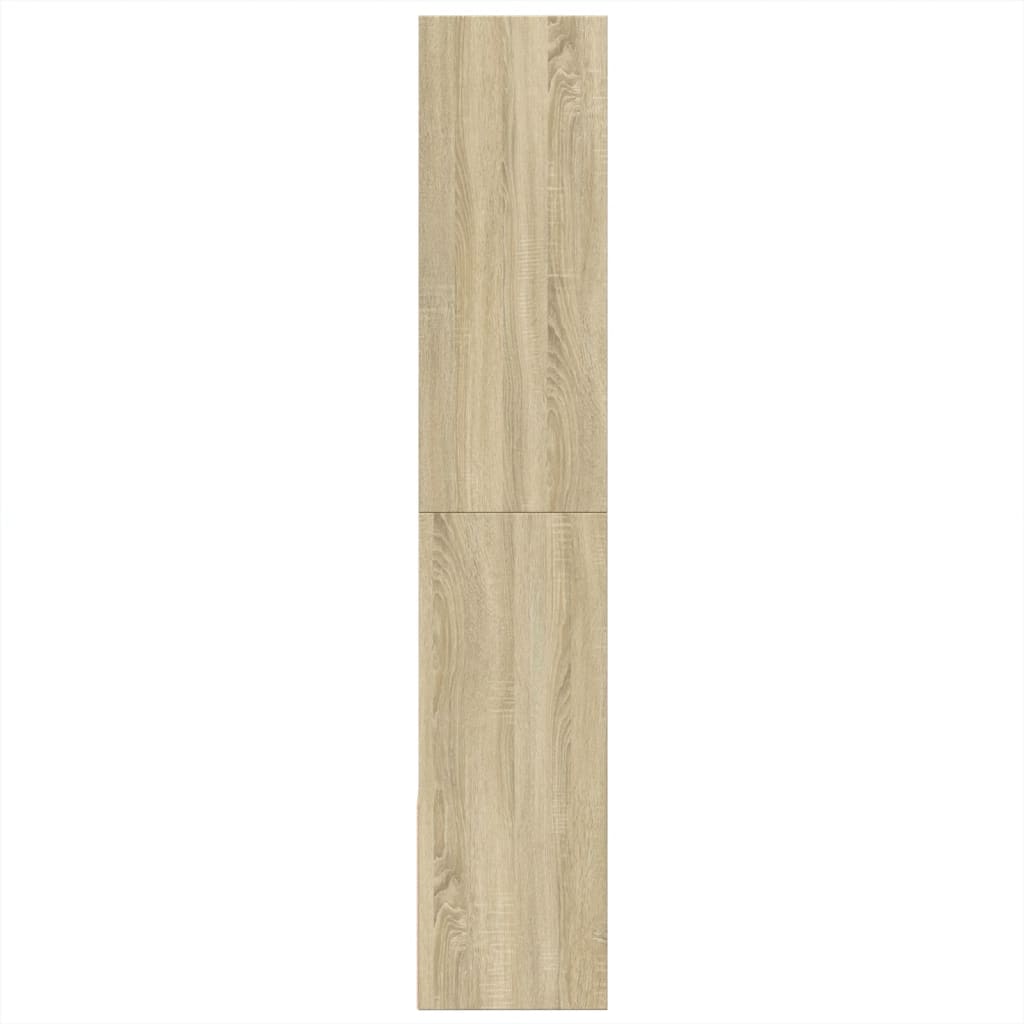 Bibliothèque chêne sonoma 100x36x189 cm bois d'ingénierie - XIOS