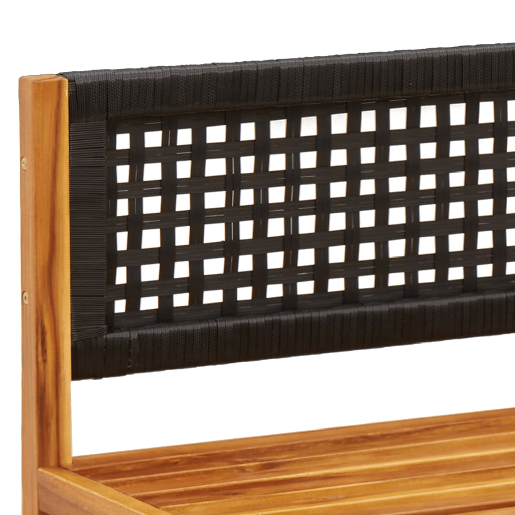 Salon de jardin avec coussins 4 pcs bois d'acacia massif Salons de jardin vidaXL