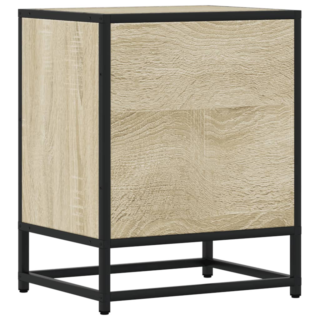 Tables de chevet 2 pcs chêne sonoma 40x31x50 cm bois ingénierie