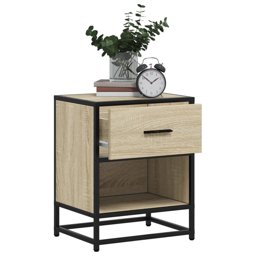 Tables de chevet 2 pcs chêne sonoma 40x31x50 cm bois ingénierie - XIOS