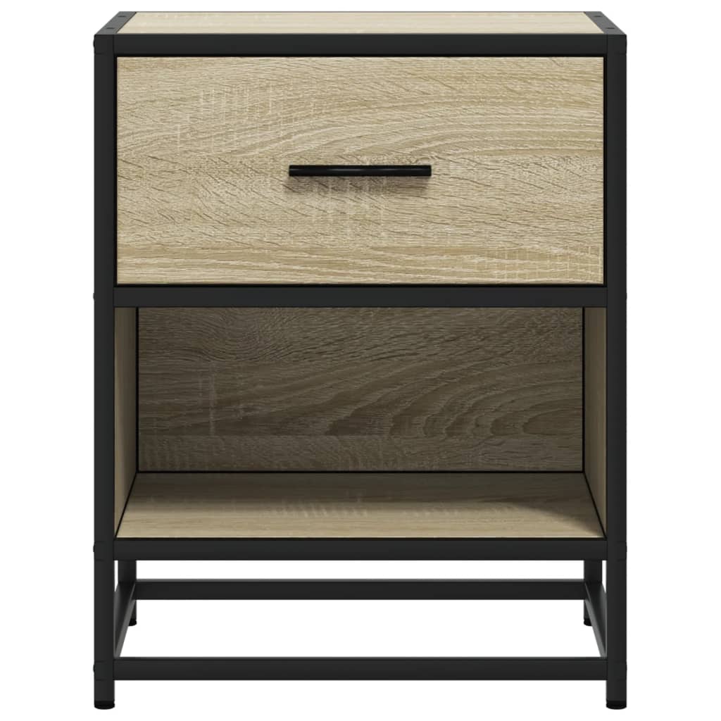 Tables de chevet 2 pcs chêne sonoma 40x31x50 cm bois ingénierie - XIOS