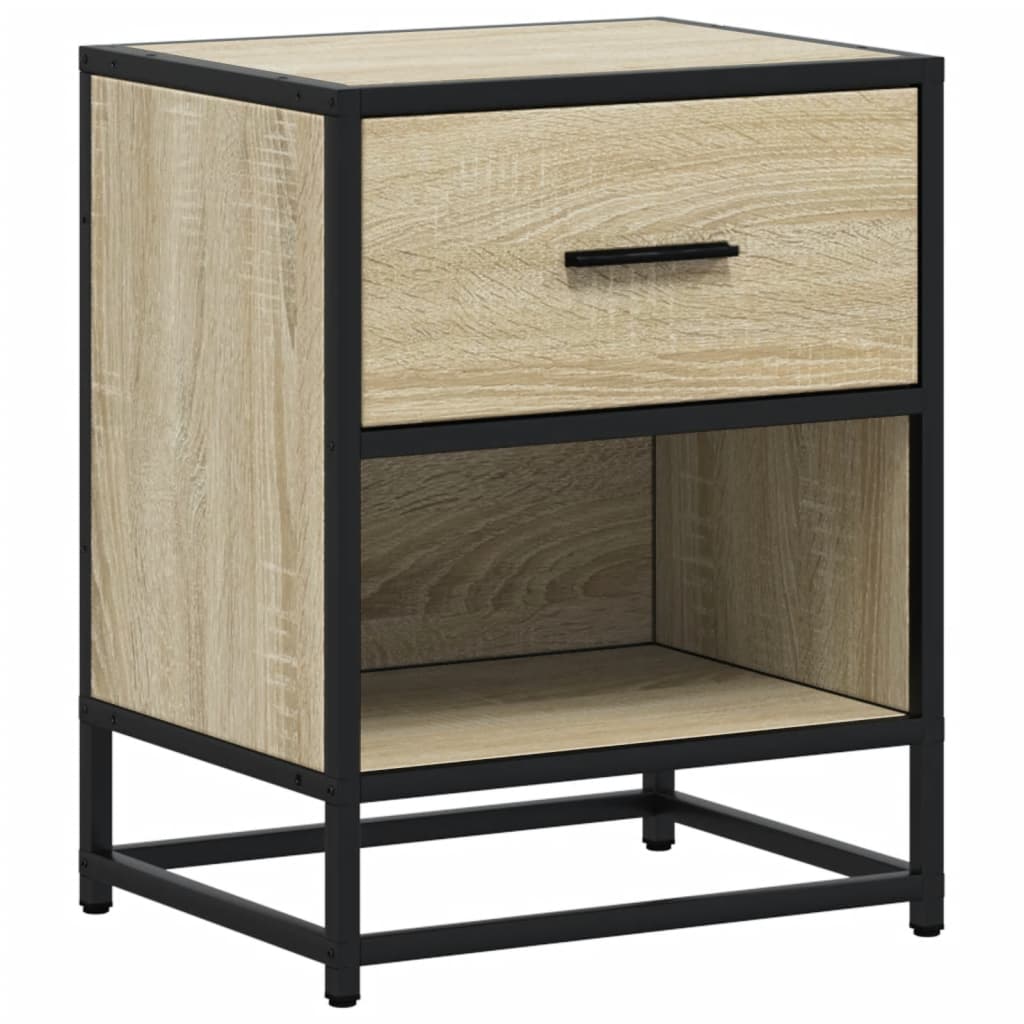 Tables de chevet 2 pcs chêne sonoma 40x31x50 cm bois ingénierie - XIOS
