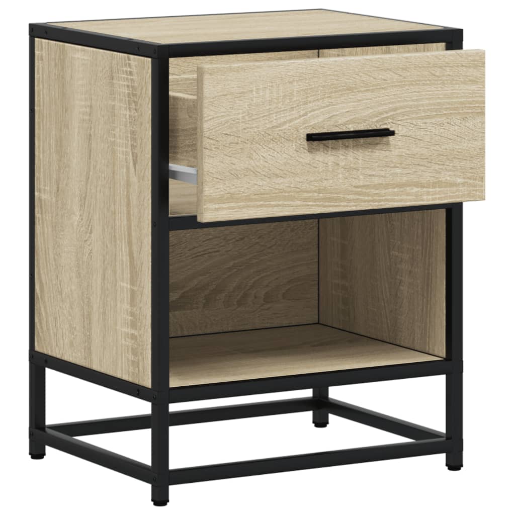 Tables de chevet 2 pcs chêne sonoma 40x31x50 cm bois ingénierie - XIOS