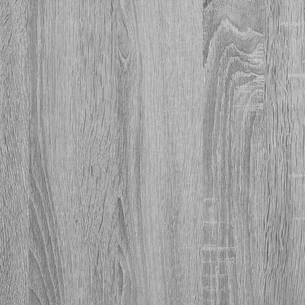 Meuble TV sonoma gris 100x34,5x40 cm bois d'ingénierie et métal Meubles TV vidaXL