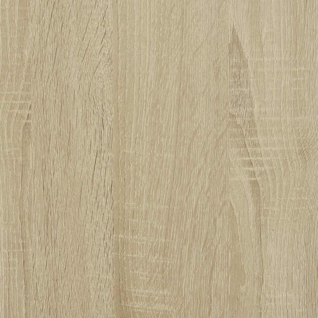 Meuble TV chêne sonoma 100x35x50 cm bois d'ingénierie et métal Meubles TV vidaXL   