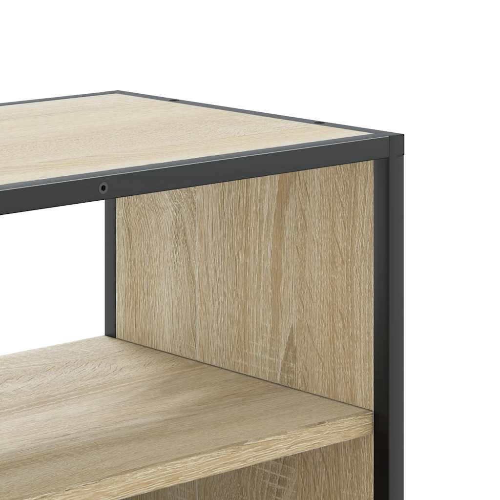 Meuble TV chêne sonoma 60x31x39,5 cm bois d'ingénierie et métal Meubles TV vidaXL