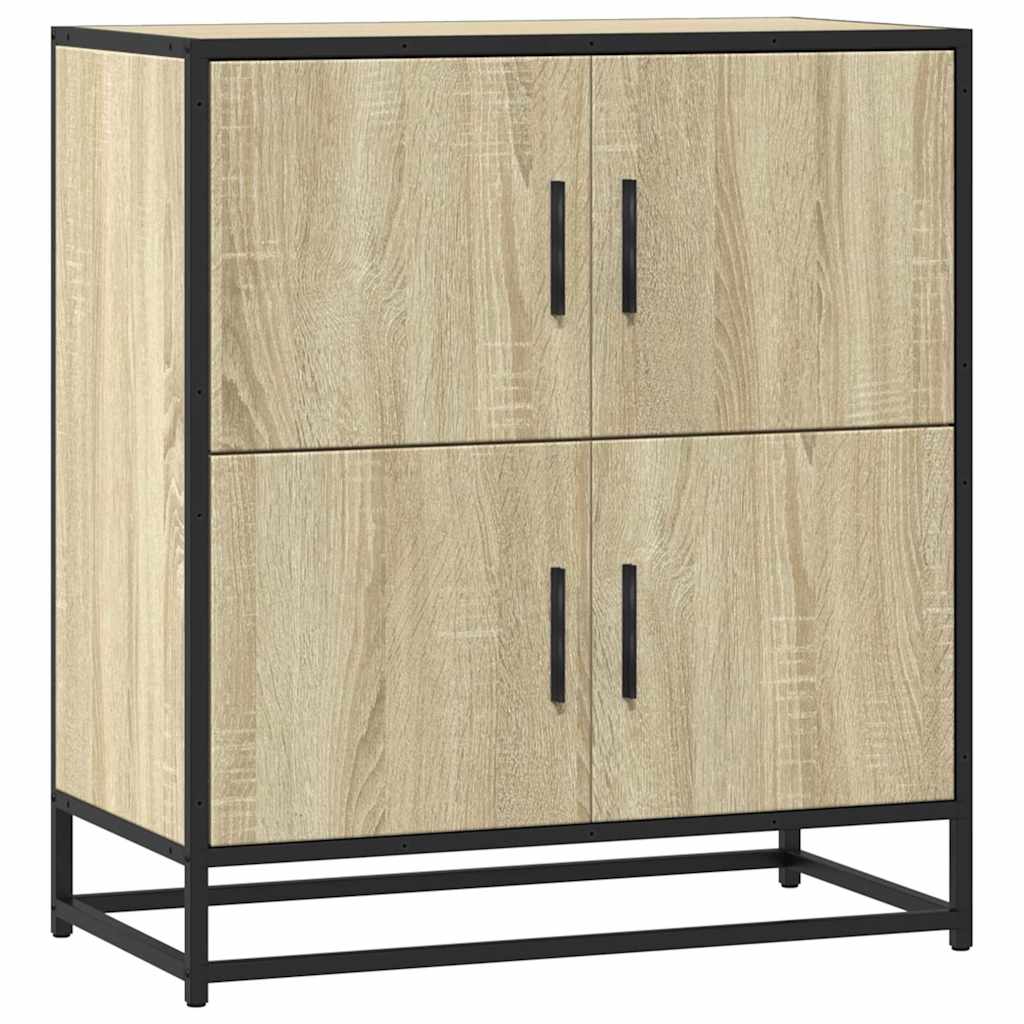 Buffet chêne sonoma 68x35x76 cm bois d'ingénierie