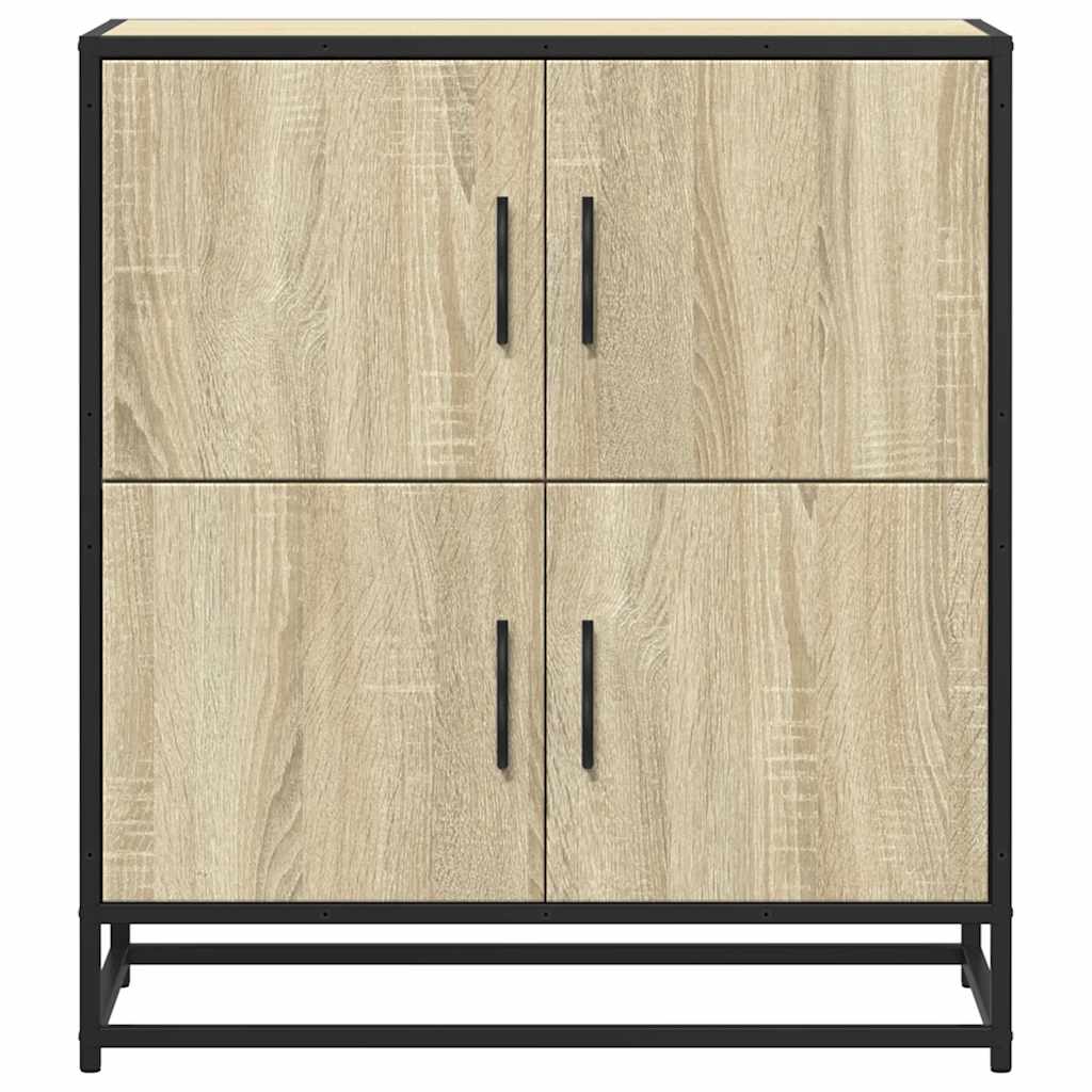 Buffet chêne sonoma 68x35x76 cm bois d'ingénierie