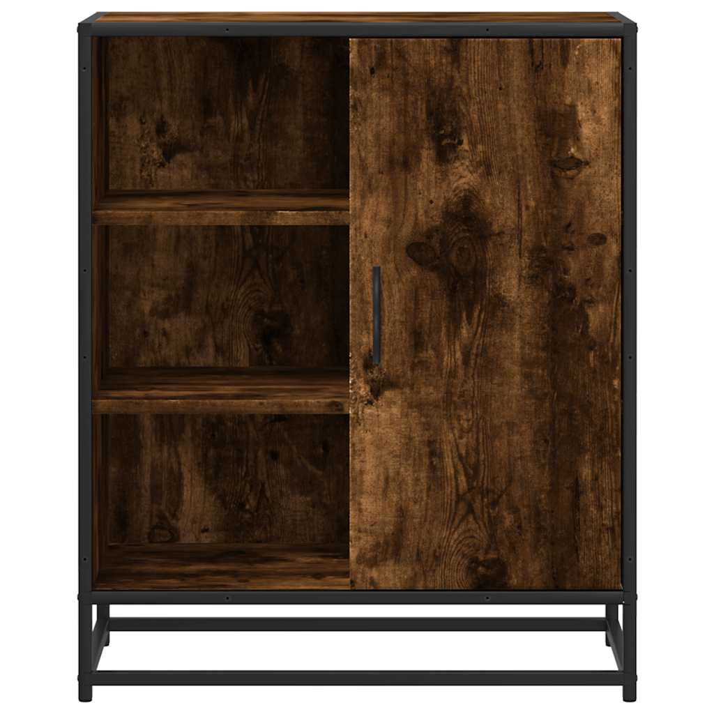 Buffet chêne fumé 62x35x76 cm bois d'ingénierie - XIOS