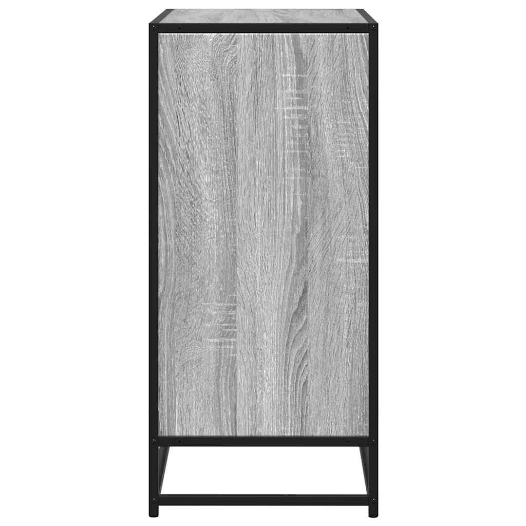 Buffet sonoma gris 62x35x76 cm bois d'ingénierie - XIOS