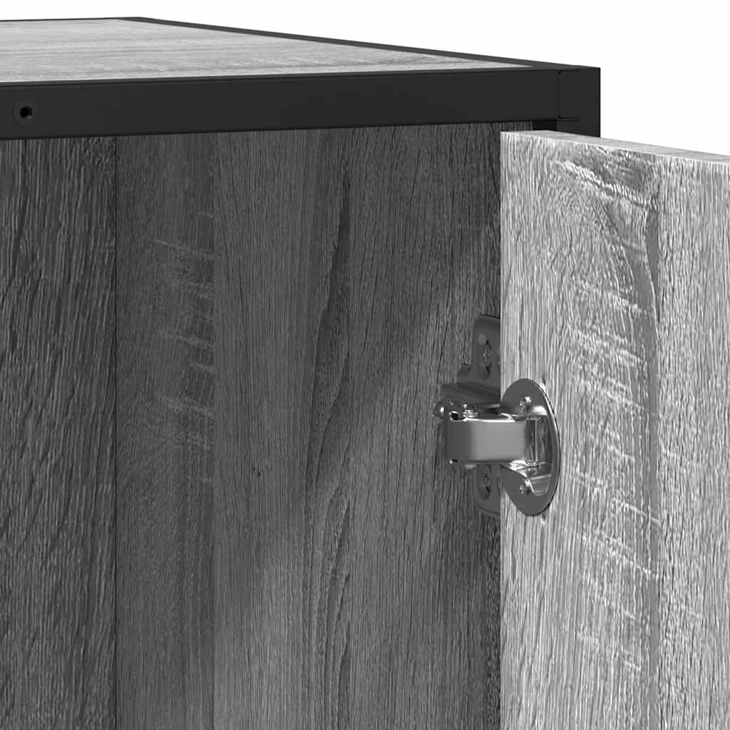 Buffet sonoma gris 62x35x76 cm bois d'ingénierie - XIOS