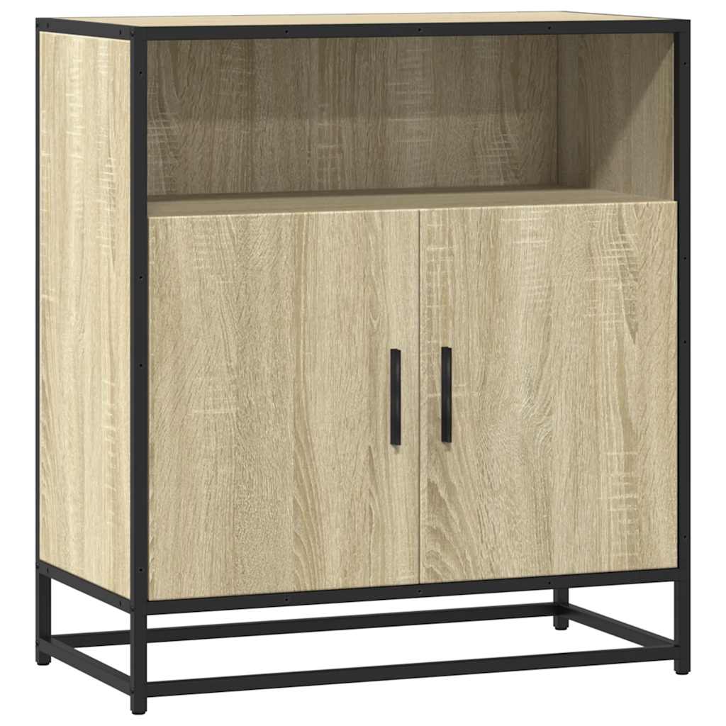 Buffet chêne sonoma 68x35x76 cm bois d'ingénierie