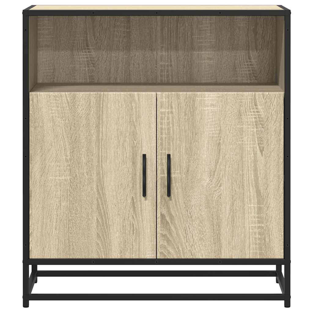 Buffet chêne sonoma 68x35x76 cm bois d'ingénierie