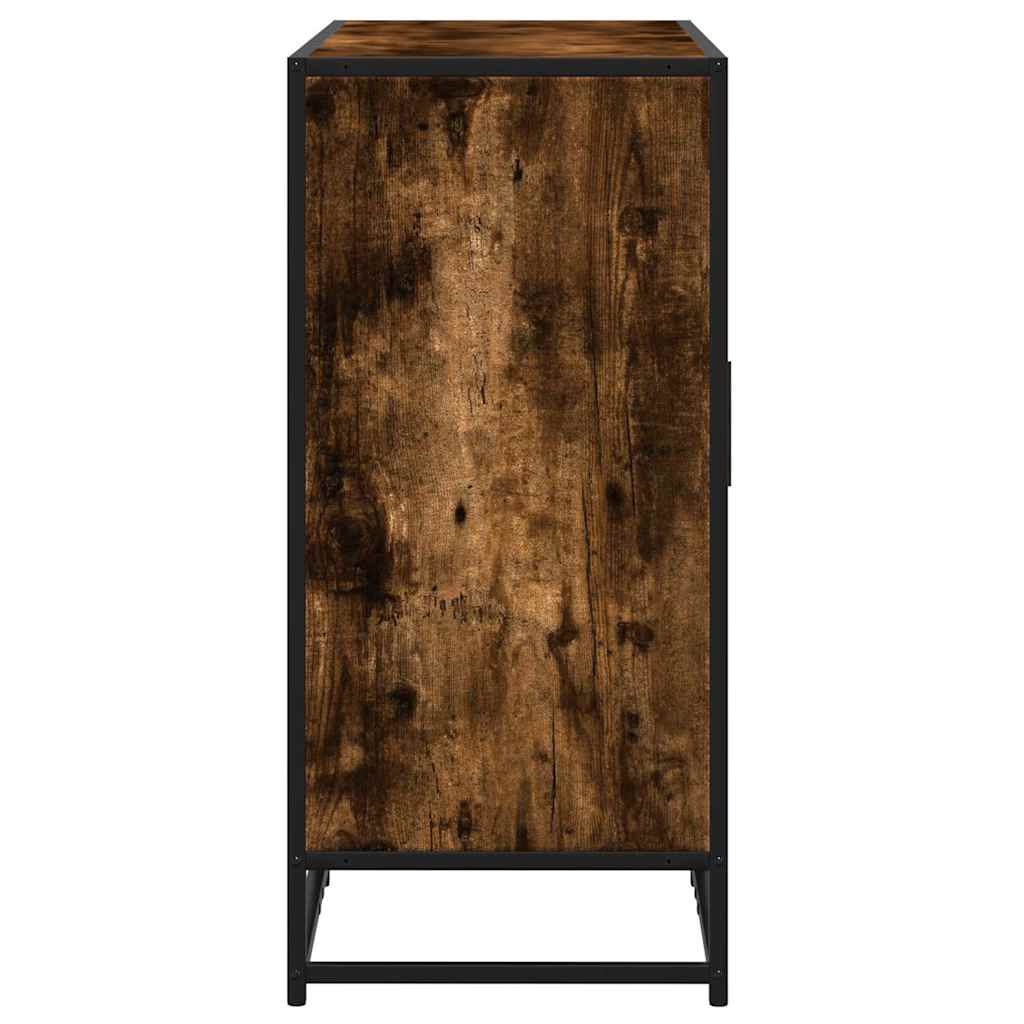 Buffet chêne fumé 94x35x76 cm bois d'ingénierie - XIOS