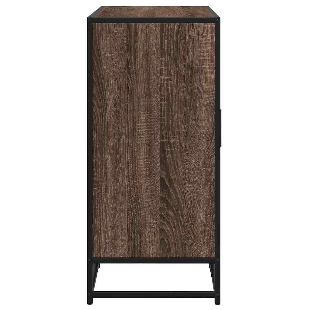 Buffet chêne marron 92x35x76 cm Bois d'ingénierie - XIOS