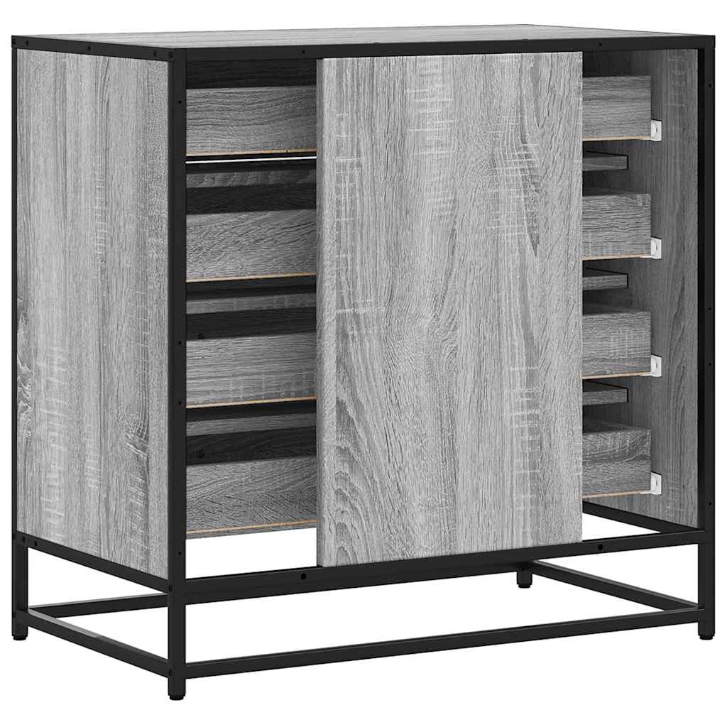 Commode sonoma gris 70x41x70 cm bois d'ingénierie - XIOS