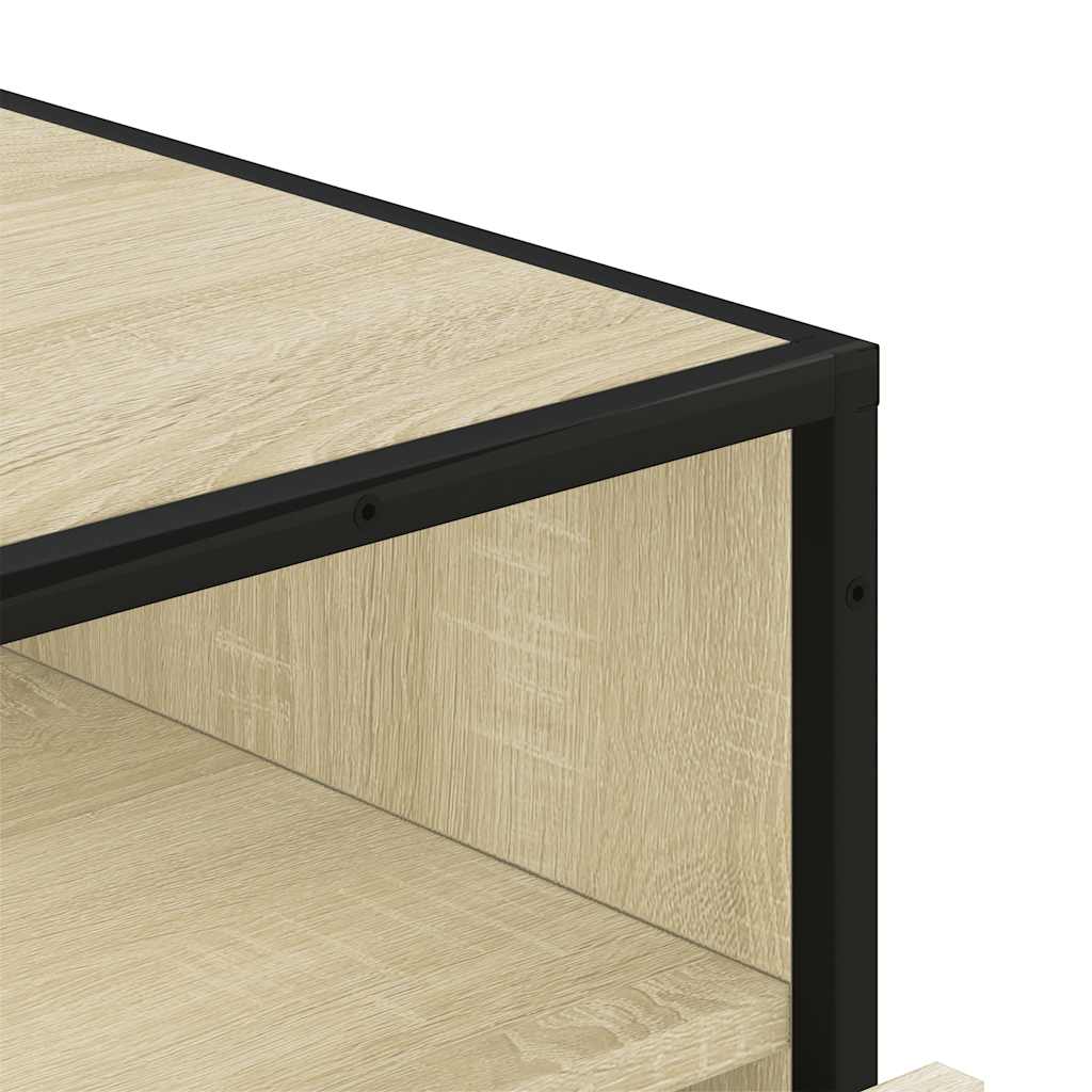 Commode chêne sonoma 70x41x70 cm bois d'ingénierie - XIOS