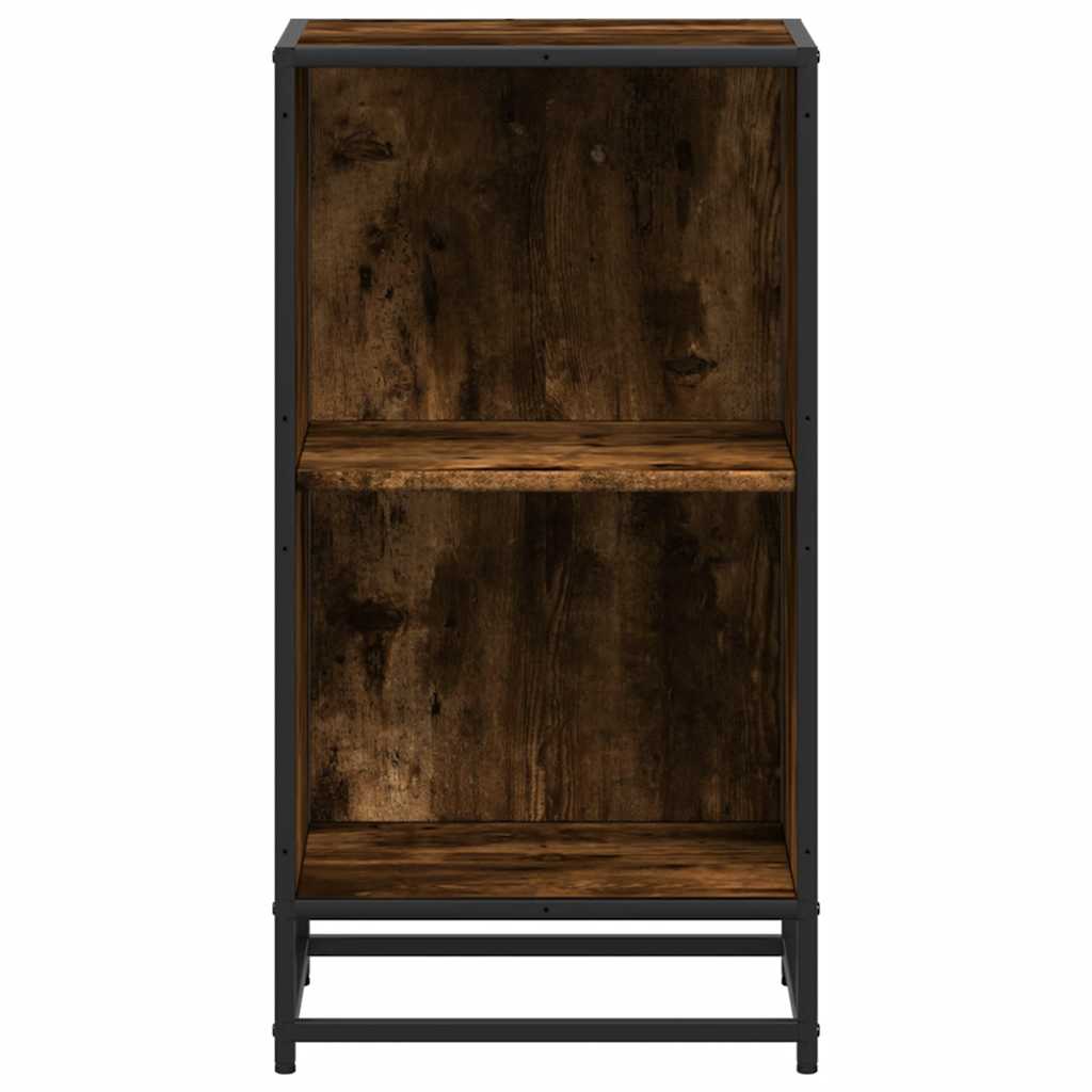 Bibliothèque chêne fumé 40x35x76 cm bois d'ingénierie - XIOS