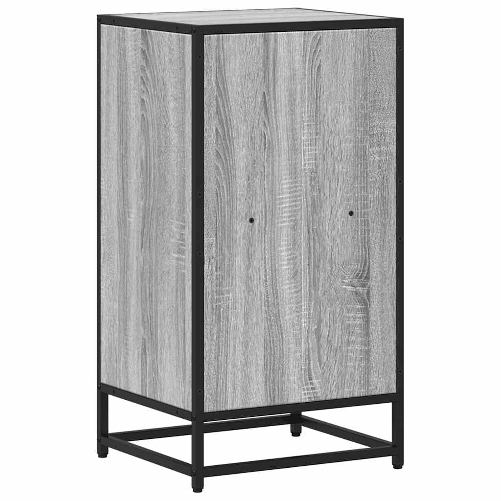 Bibliothèque sonoma gris 40x35x76 cm bois d'ingénierie - XIOS