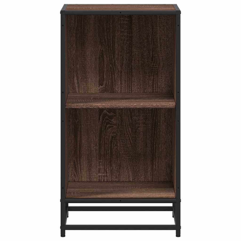 Bibliothèque chêne marron 40x35x76 cm bois d'ingénierie - XIOS