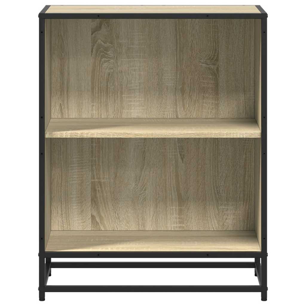 Bibliothèque chêne sonoma 60x35x76 cm bois d'ingénierie - XIOS
