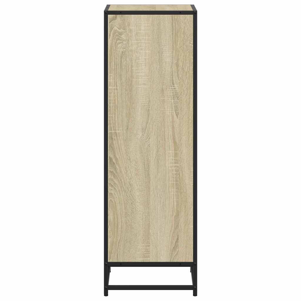 Bibliothèque chêne sonoma 40x35x107,5 cm bois d'ingénierie - XIOS