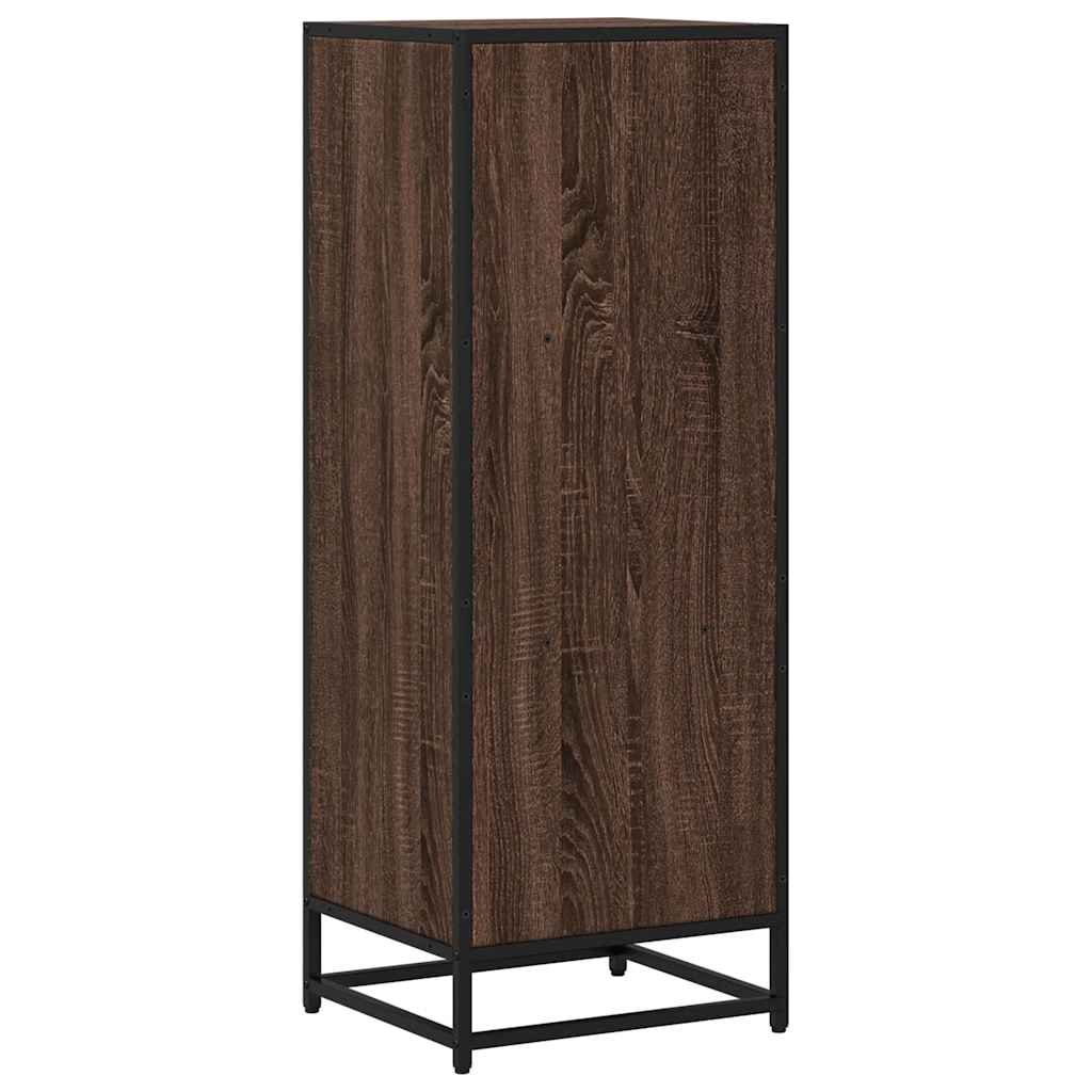 Bibliothèque chêne marron 40x35x107,5 cm bois d'ingénierie - XIOS