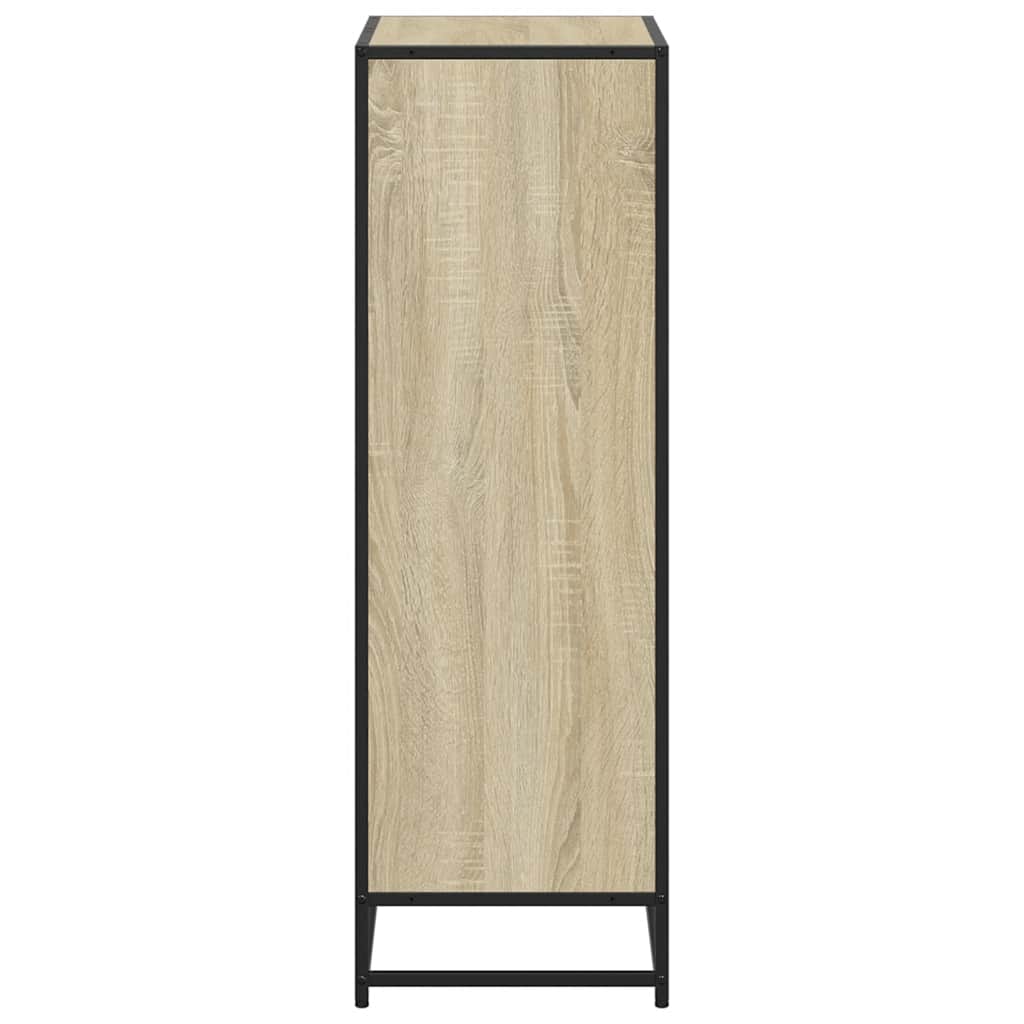 Bibliothèque chêne sonoma 60x35x107,5 cm bois d'ingénierie - XIOS