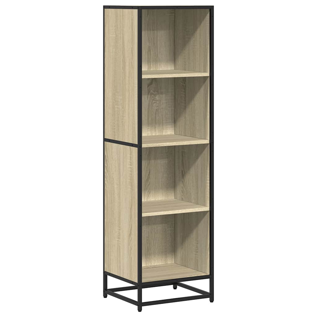 Bibliothèque chêne sonoma 40x35x139 cm bois d'ingénierie - XIOS