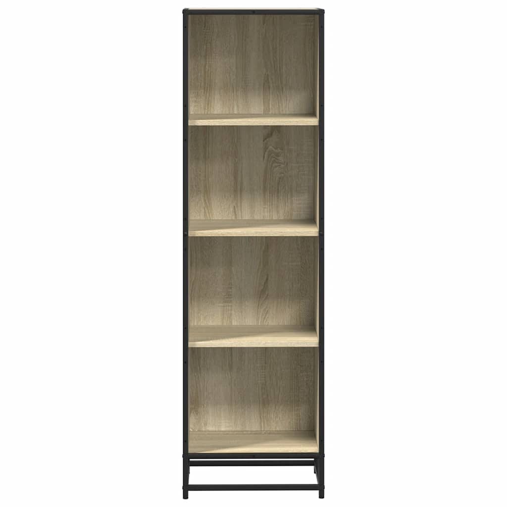 Bibliothèque chêne sonoma 40x35x139 cm bois d'ingénierie - XIOS