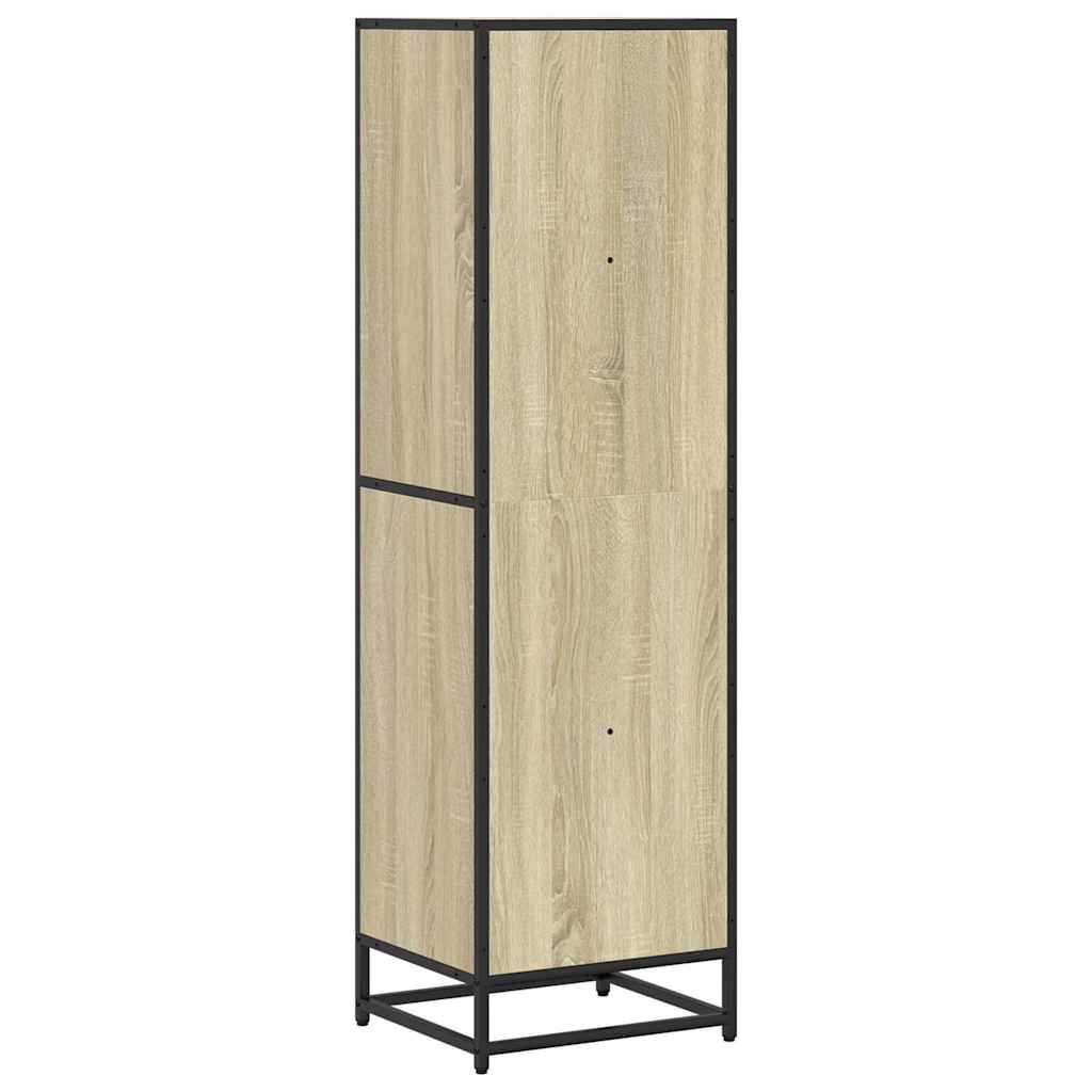 Bibliothèque chêne sonoma 40x35x139 cm bois d'ingénierie - XIOS