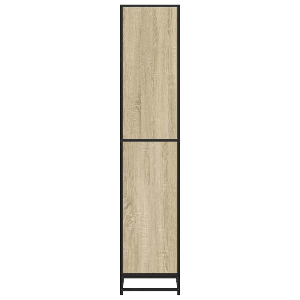 Bibliothèque chêne sonoma 40x35x170,5 cm bois d'ingénierie - XIOS