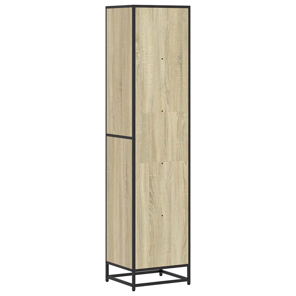 Bibliothèque chêne sonoma 40x35x170,5 cm bois d'ingénierie - XIOS