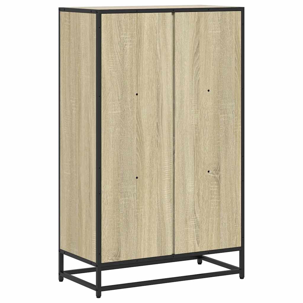 Bibliothèque chêne sonoma 65,5x33x107,5 cm bois d'ingénierie - XIOS