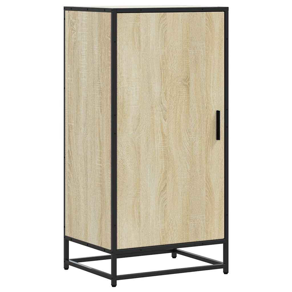 Étagère à chaussures chêne sonoma 48x38x97,5 cm bois ingénierie - XIOS