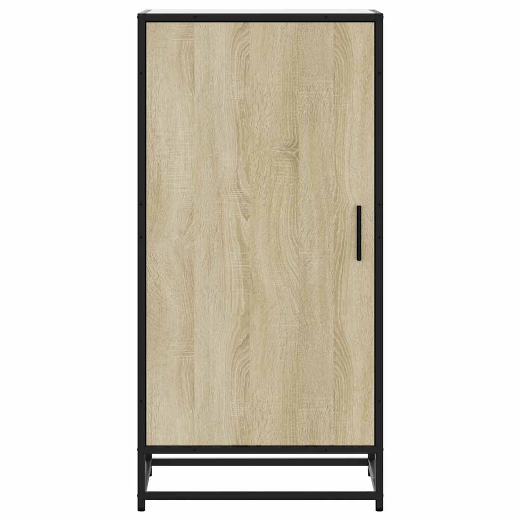 Étagère à chaussures chêne sonoma 48x38x97,5 cm bois ingénierie - XIOS