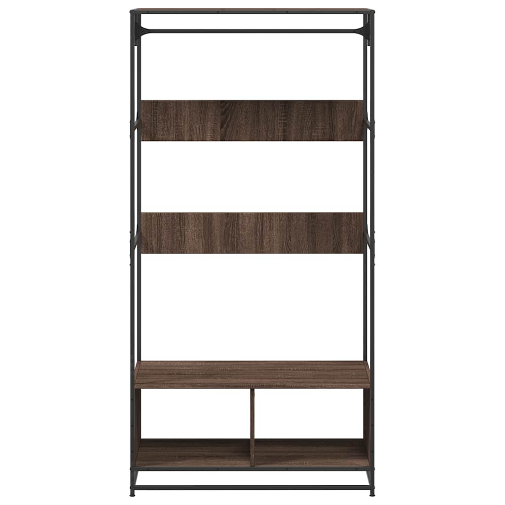 Armoire chêne marron 90x50x180 cm bois d'ingénierie - XIOS