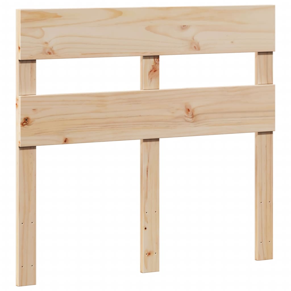 Cadre de lit sans matelas 90x200 cm bois de pin massif - XIOS