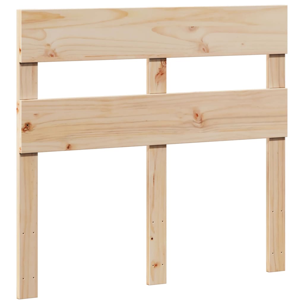 Cadre de lit sans matelas 90x190 cm bois de pin massif - XIOS