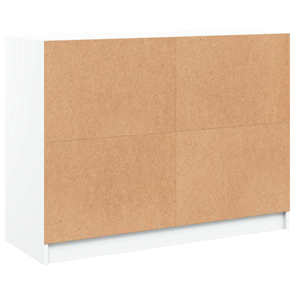 Buffet blanc 102x37x75,5 cm bois d'ingénierie - XIOS