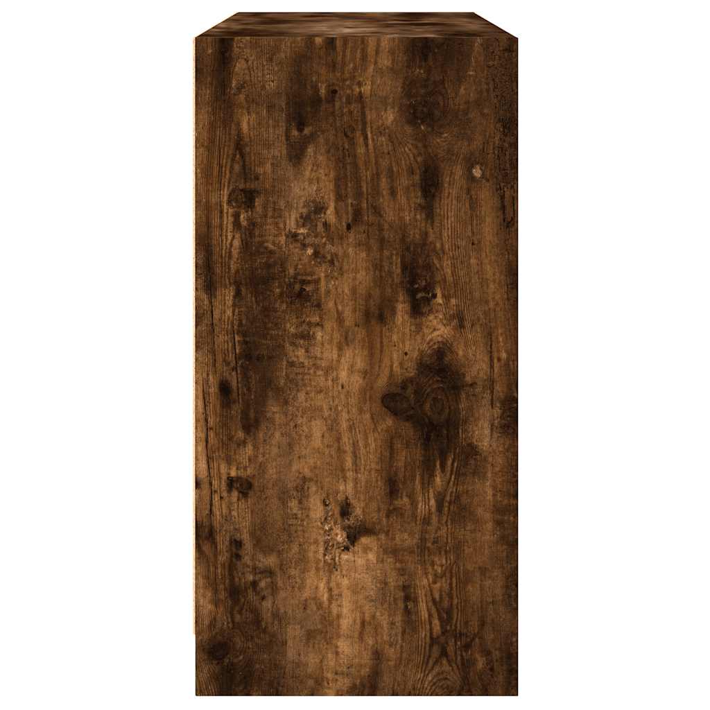 Buffet chêne fumé 102x37x75,5 cm bois d'ingénierie - XIOS