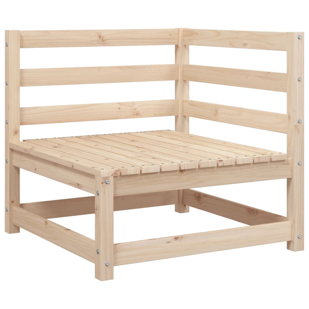 Salon de jardin 4 pcs bois massif de pin - XIOS