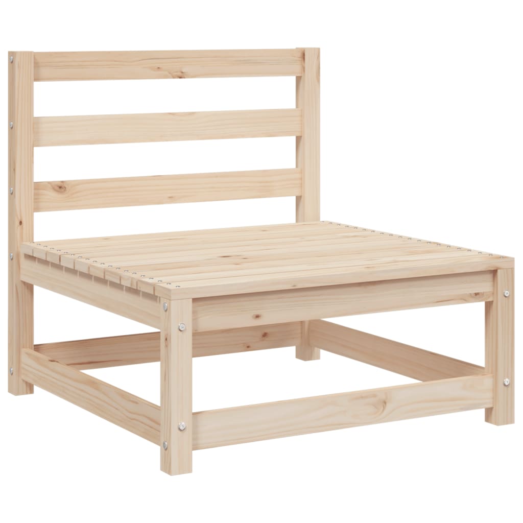 Salon de jardin 5 pcs bois de pin massif - XIOS