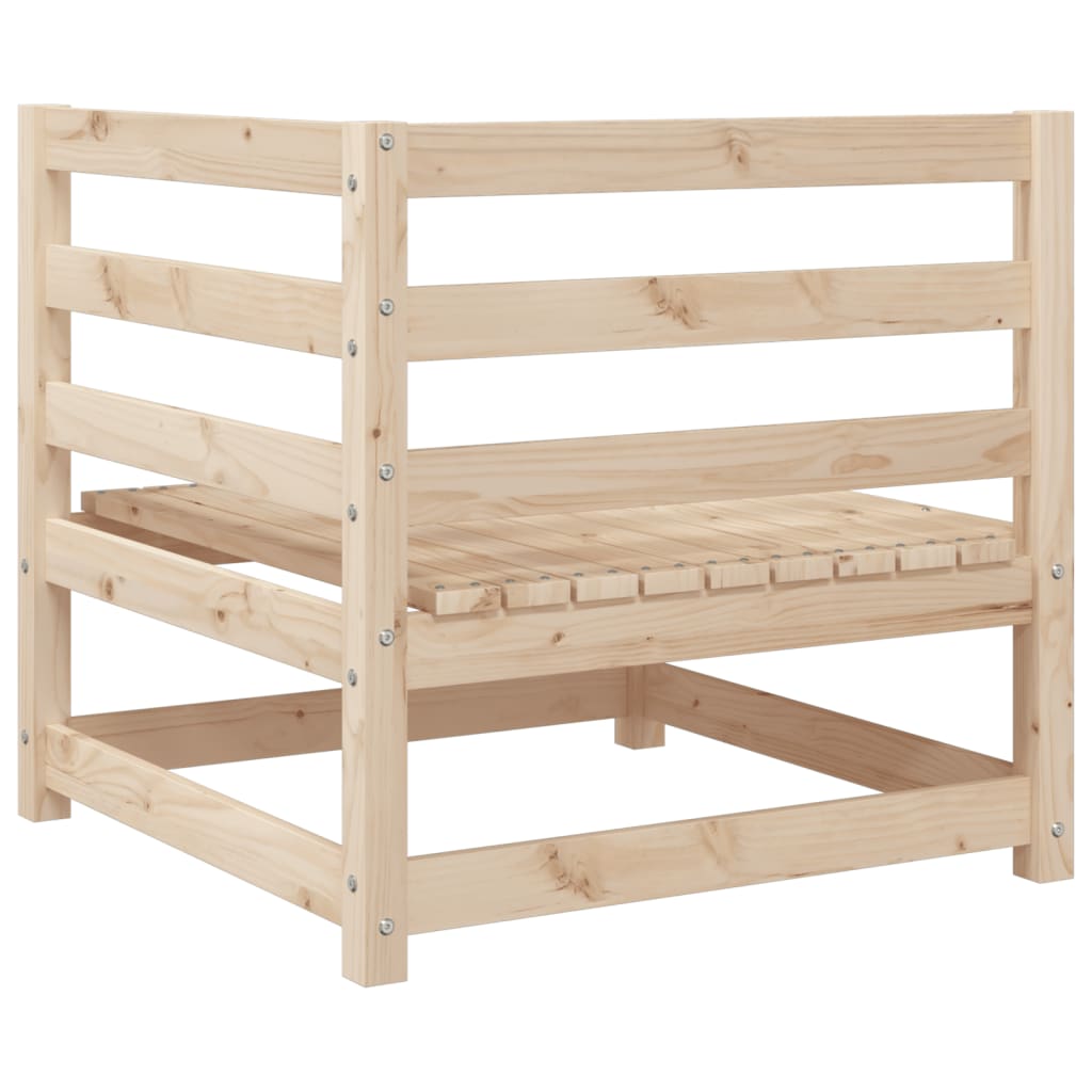 Salon de jardin 5 pcs bois de pin massif - XIOS