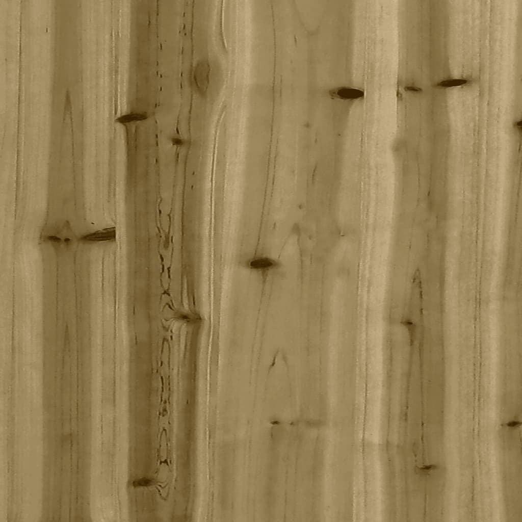 Salon de jardin 4 pcs bois de pin imprégné - XIOS