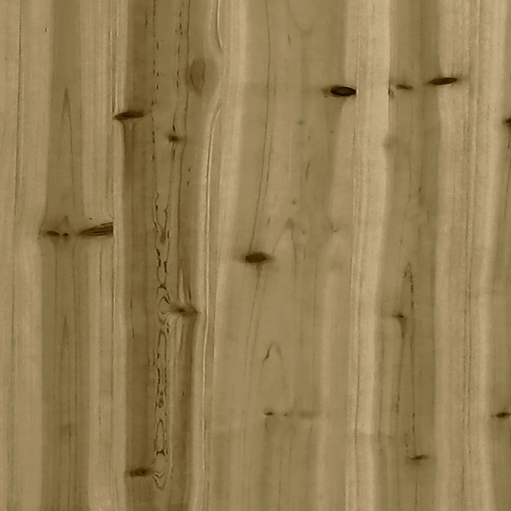 Salon de jardin 5 pcs bois de pin imprégné - XIOS