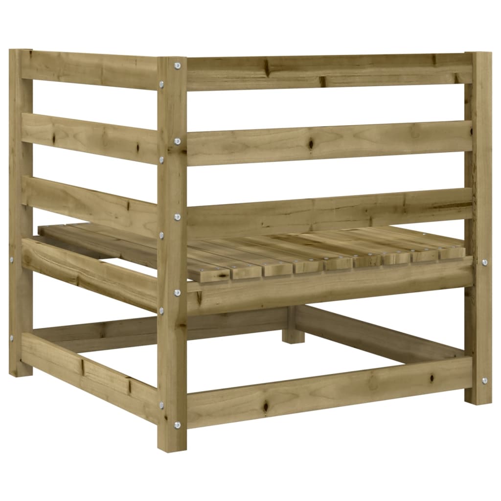 Salon de jardin 5 pcs bois de pin imprégné - XIOS